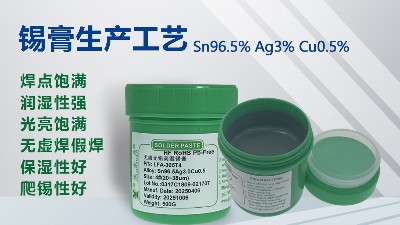 無鉛低溫焊錫膏成分解析：錫鉍合金的應用